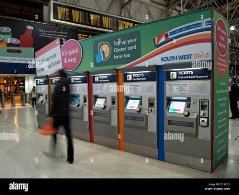 Automated Rail Ticket Machines Hi Res Stock Photography And Images Alamy
