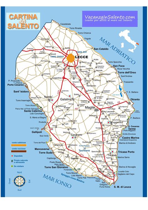 La carta politica della regione puglia, adatta ai bambini della scuola primaria, da stampare gratuitamente. Cartina Geografica Puglia Torre Dell Orso