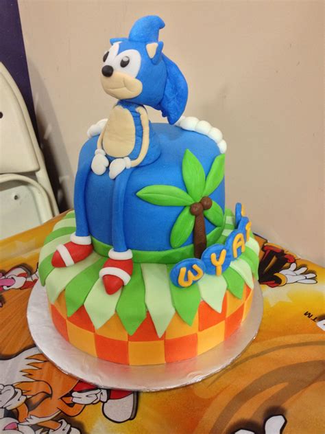 Sonic Birthday Cake Ideas