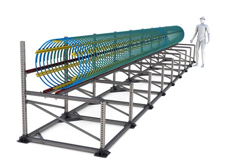 Pile Cages Skew Reinforcement Assembly Systems