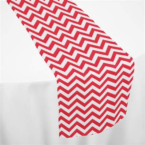 Red Chevron Table Runner By Chair Covers And Linens Chevron Table