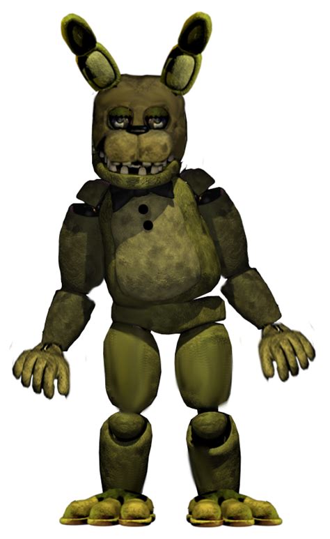 Unwithered Springtrap Spring Bonnie Full Body By Pipsqueak737 On