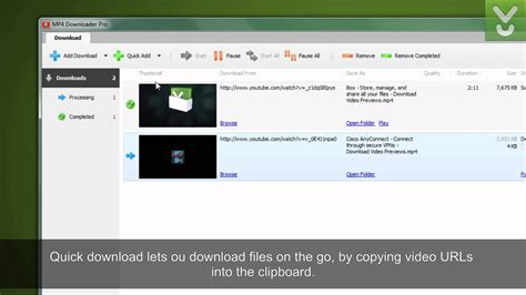 Get notifications about available videos and formats. MP4 Downloader Pro - Save videos from the Web - Download ...