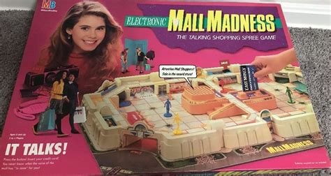 Mall Madness Electronic Board Game 100 Complete 1989 Sound Works