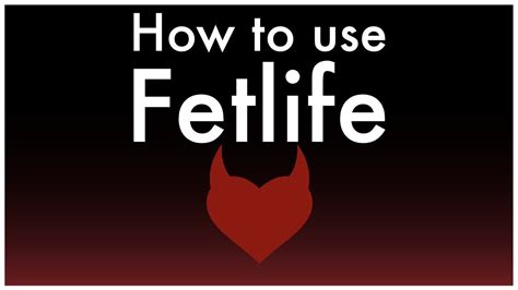 Getting Started On Fetlife YouTube