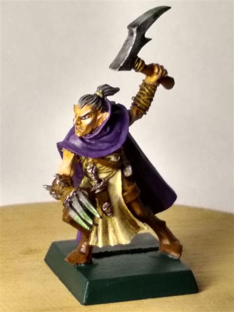 Dark Elf Assassin First Mini In Years Candc Appreciated R Minipainting