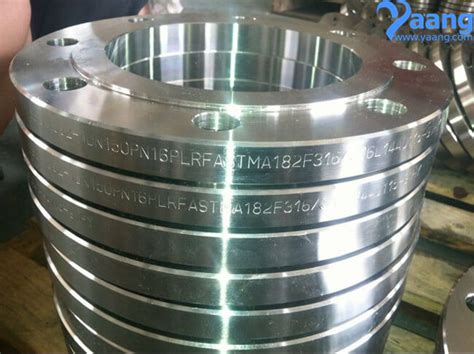 Asme A182 B165 F316l Stainless Steel Flanges Plrf Dn150 Pn16 Yaang