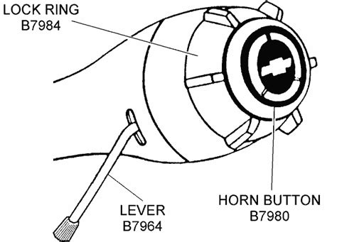 Horn Button Diagram View Chicago Corvette Supply