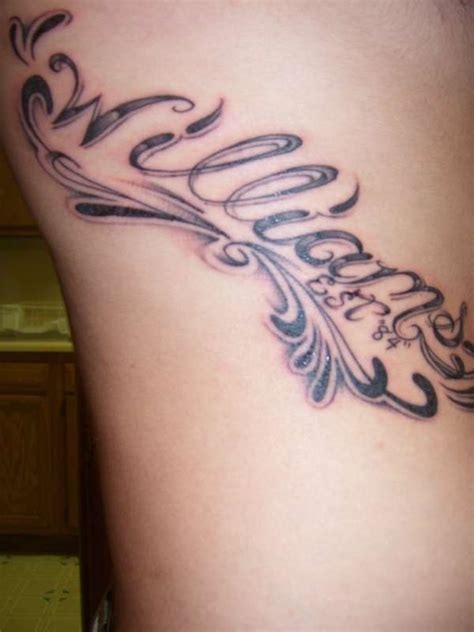 How long would a tattoo like this take? Last name tattoo
