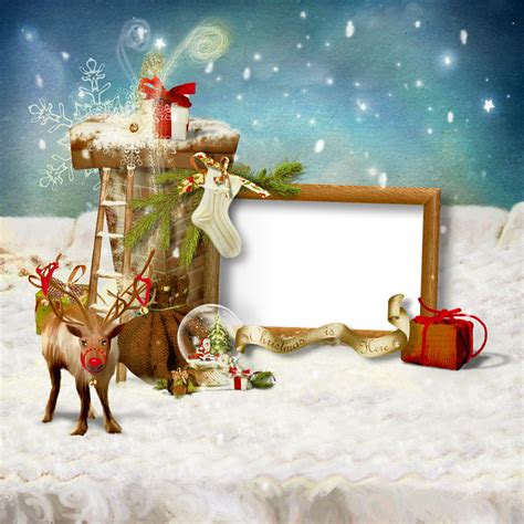 Here you'll find hundreds of high quality holiday transparent png or svg. Christmas Transparent PNG Photo Frame with Reindeer ...