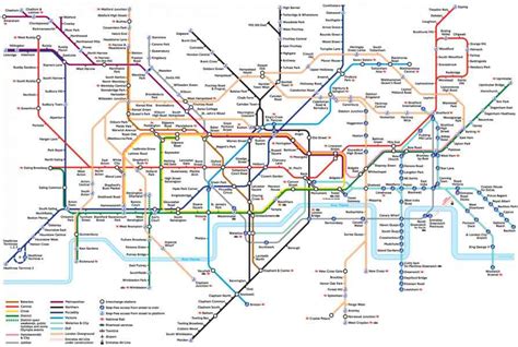 Interactive London Tube Map Map Holiday Travel