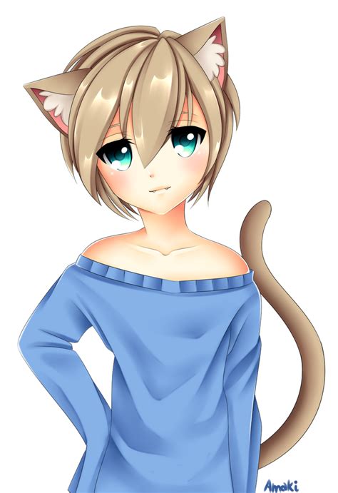 Neko Boy By Amaki Tan On Deviantart