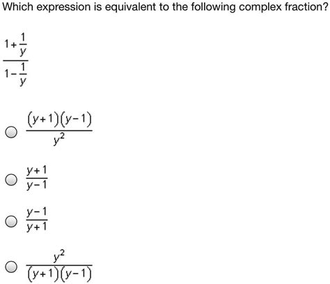 Solved Please Help Asap Which Expression Is Equivalent To The