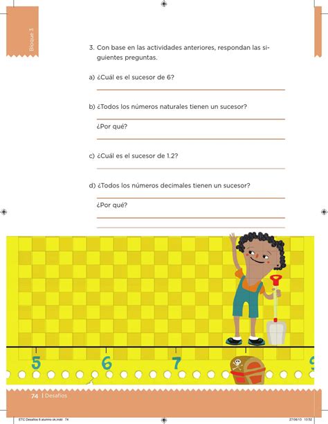 Se presentan preguntas y problemas de matemáticas de 4 y 5 grado para poner a prueba la comprensión de los conceptos y procedimientos matemáticos. Desafíos Matemáticos. 6° Grado, para el Alumno by Escuelas ...