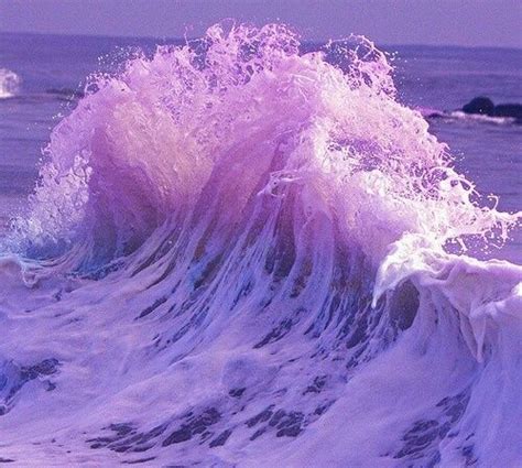 Purple And Blue Wave Purple Aesthetic Waves Scenery
