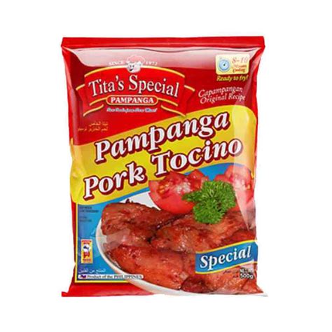 Titas Special Pork Tocino 500g All Day Supermarket