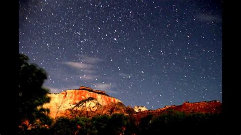 The Stars In Zion National Park Youtube