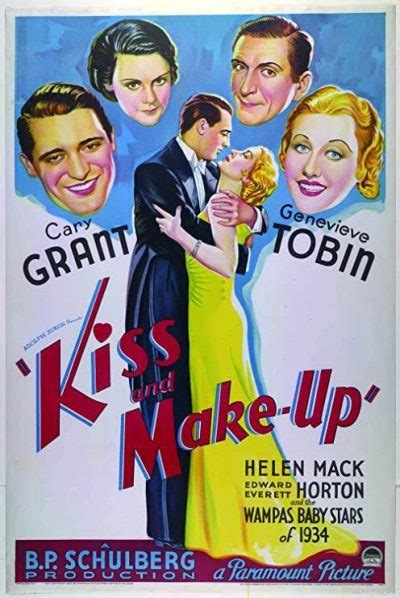 Harlan Thompson Kiss And Make Up 1934 Cinema Of The World