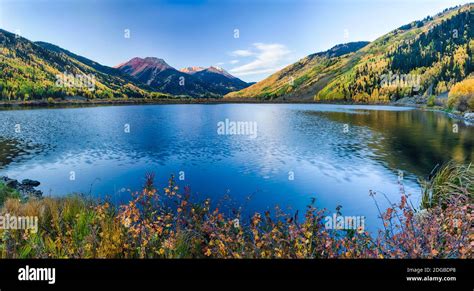 Crystal Lake Surrounded By Mountains Ironton Park Million Dollar