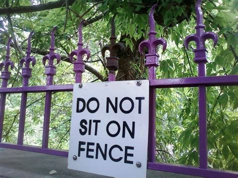 Please Dont Sit On The Fence Alpine Fence Of Colorado Llc