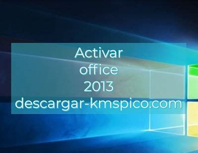 Kmspico is in no way associated with microsoft corporation. Activar - Activador Office 2013 - KMSpico