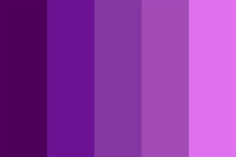Indigo Violet Color Palette Violet Color Palette Purple Color