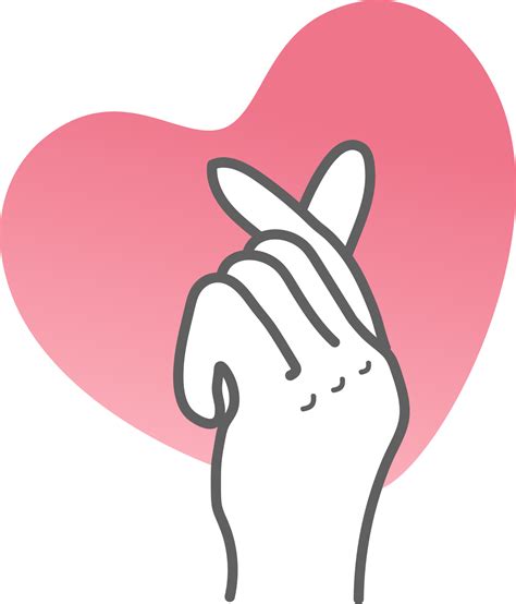 Hand Heart Emoji 11659712 Png