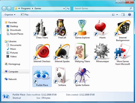 Microsoft Windows 7 Screenshots
