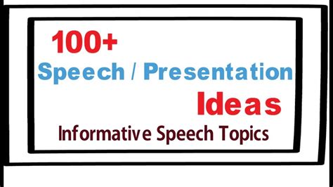 Presentation Topic Ideas 100 Speech And Presentation Ideas