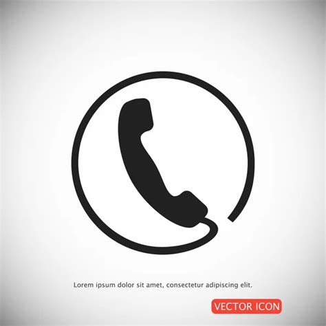 Phone Call Icon Stock Vector Image By ©simva 129838670
