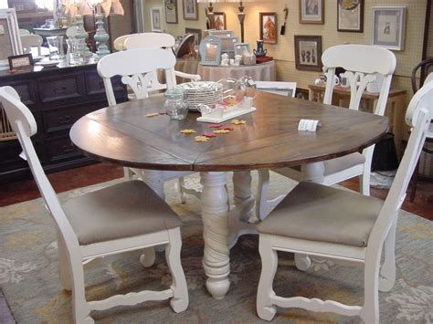 Shop this season's on trend colours, styles and fabrics. 60 Round Table And Chairs | Round table and chairs, Oval ...