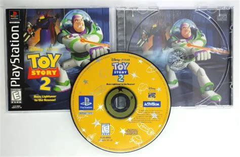 Toy Story 2 Sony Playstation 1 Ps1 1999 Complete Cib Tested Working