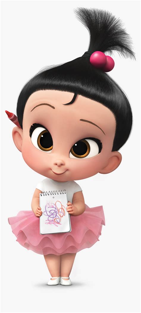 Hairclip Artchildart Boss Baby Characters Png Transparent Png