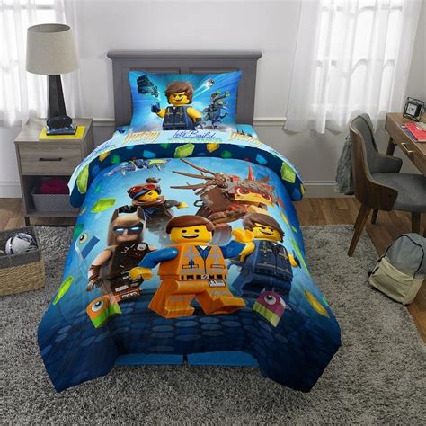 Full siterips on naughty blog. LEGO MOVIE 2 Let's Build Together Reversible Bedding Set ...