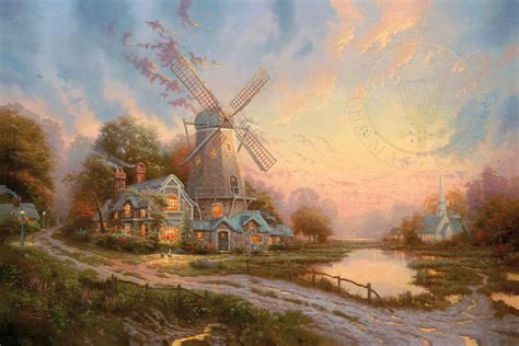 Thomas Kinkade 1958 2012 The Painter Of Light Tuttart Pittura