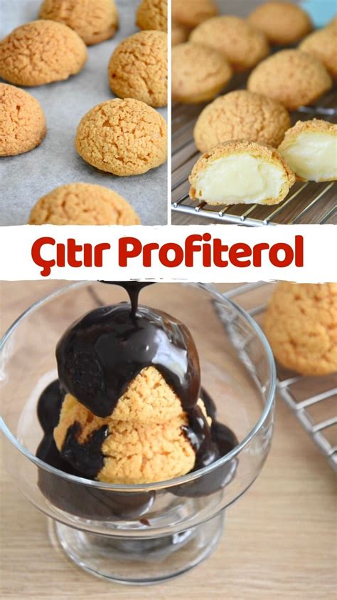 Şimdiden ellerinize sağlık diyor ve sizi kolay profiterol tatlısı tarifimize buyur ediyoruz. Çıtır Profiterol (Videolu) - Nefis Yemek Tarifleri | Yemek ...
