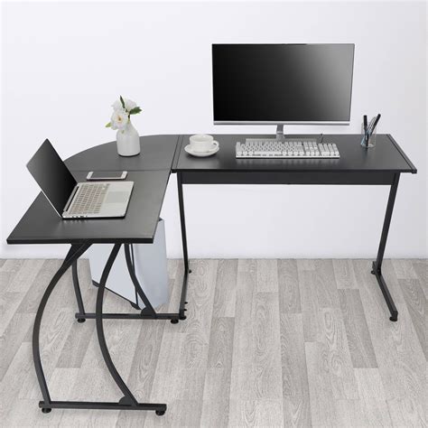 Buy Zeny Modern L Shaped Laptop Corner Desk Computer Desk Table Writing