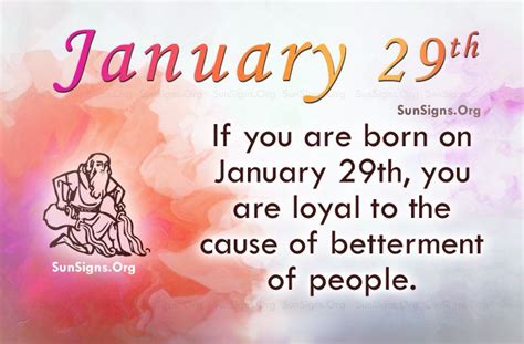 January 29 Birthday Horoscope Predicts That You Are Inspiring You Have