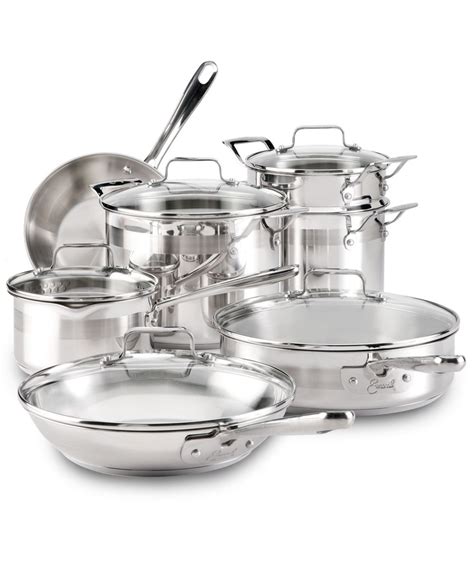 emeril sets cookware stainless steel chef kitchen