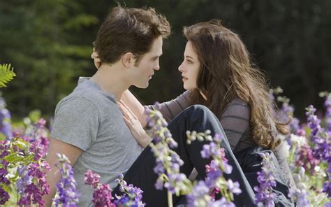 Wallpaper : 1680x1050 px, Bella, edward, flowers, Kristen, love, meadow