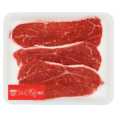 H E B Kosher Beef Shoulder Steak Boneless Value Pack Shop Beef At H E B