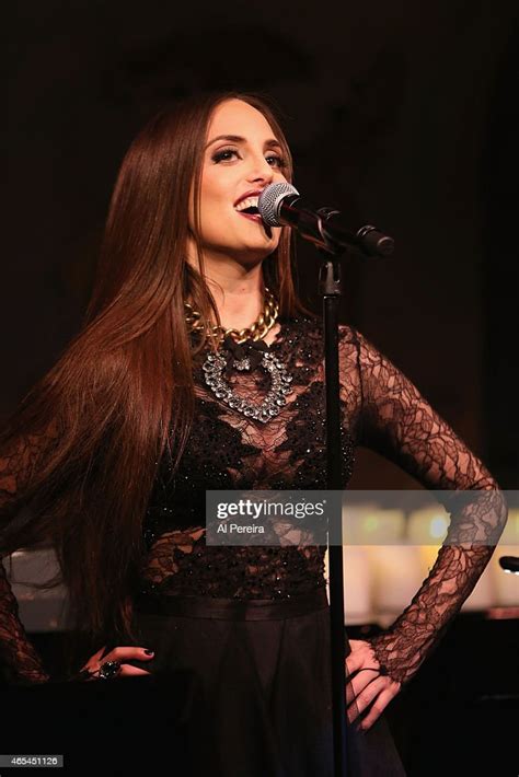 Alexa Ray Joel Performs At Cafe Carlyle On March 6 2015 In New York