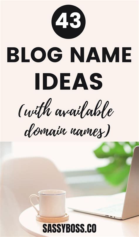 Blog Names Inspiration Beauty Name Ideas Food Blog Names Domain Name