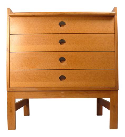 Enjoy how the low maintenance glossy finish brightens your space. Danish Modern Chest of Drawers | 20c Design