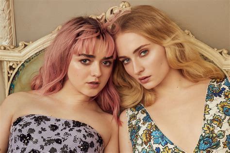 Game Of Thrones Maisie Williams Sophie Turner Cover Of