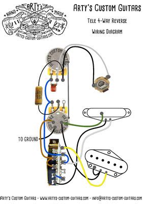 With this sort of an illustrative guide, you are going to be able to troubleshoot, prevent, and total your projects with ease. WIRING HARNESS Telecaster 3-Way Reverse Tele - Arty's Custom Guitars