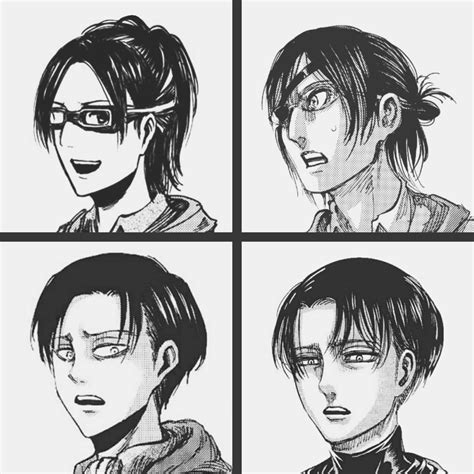 Katsukls Snk Characters Then And Now I Look Away For 10 Seconds And They