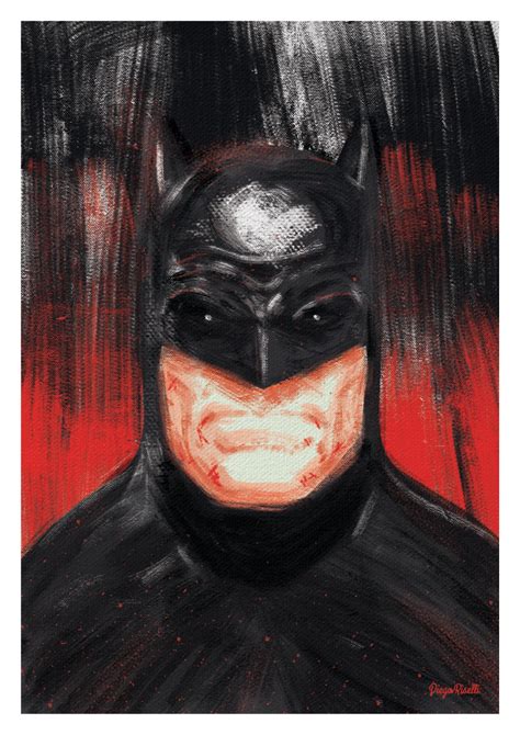 Batman Digital Painting On Behance