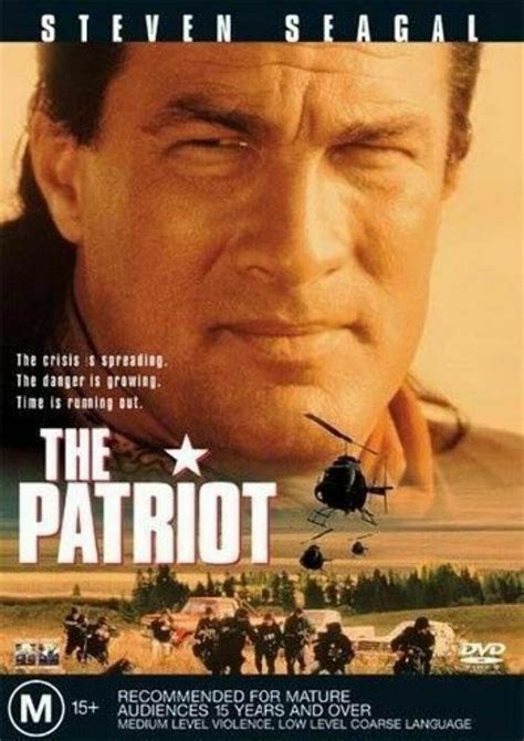 The Patriot Dvd 2003 Steven Seagal Camilla Belle Gailard Sartain