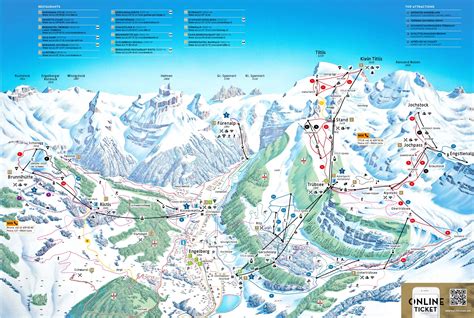 Full Size Piste Map For Engelberg